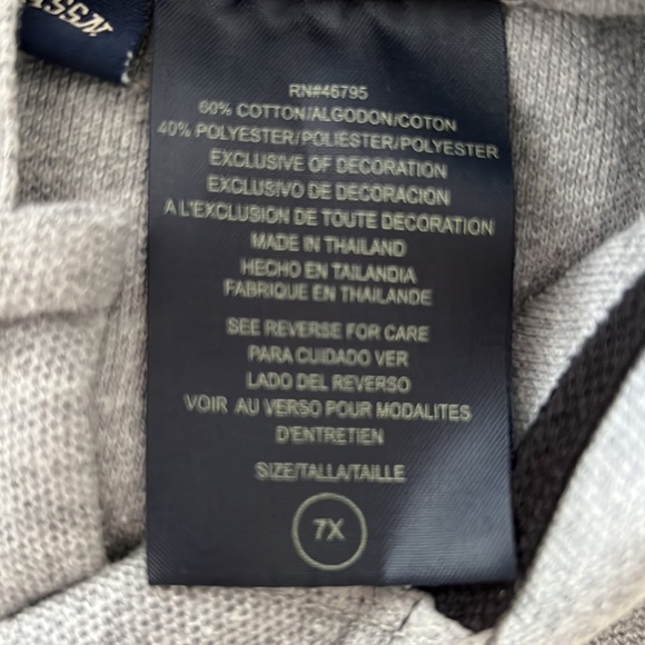 Grey short sleeved US Polo Assn. - Picture 5 of 5